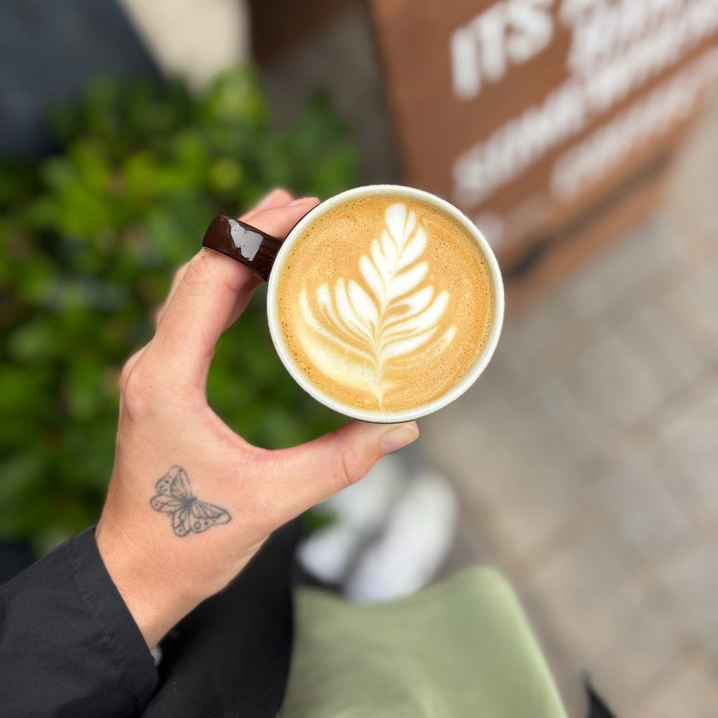 Rooftop coffee shop!