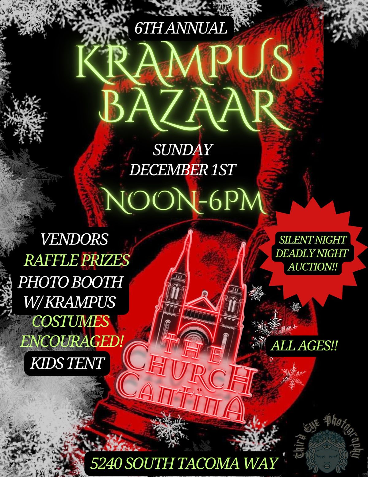 Krampus Bazaar @ the church cantina