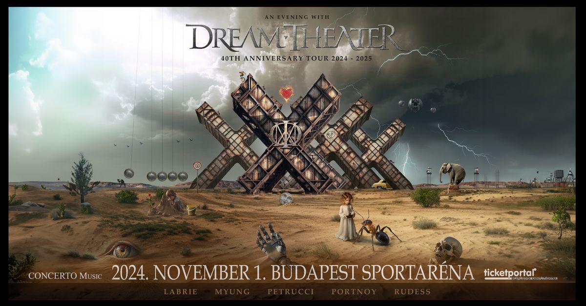 DREAM THEATER - 40th Anniversary Tour 2024 - Budapest