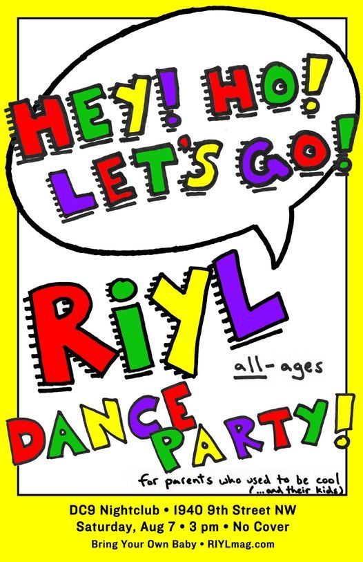 HEY! HO! LET'S GO! - a dance party for kids and adults