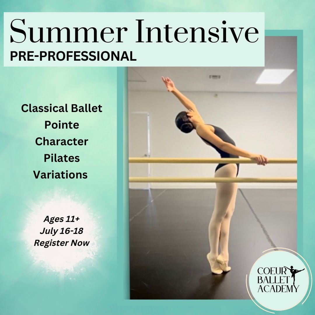 Preprofessional Ballet Summer Intensive