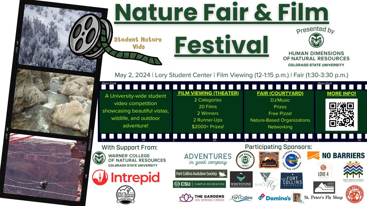 Student Nature Vids Film Fest & Nature Fair