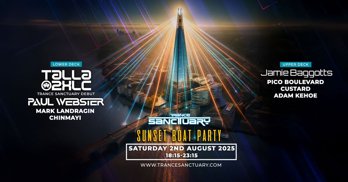 Trance Sanctuary Sunset Boat Party 