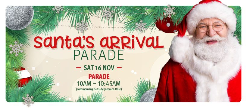 Santa's Arrival Parade 