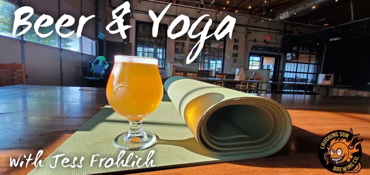 Beer & Yoga with Jess Frohlich!