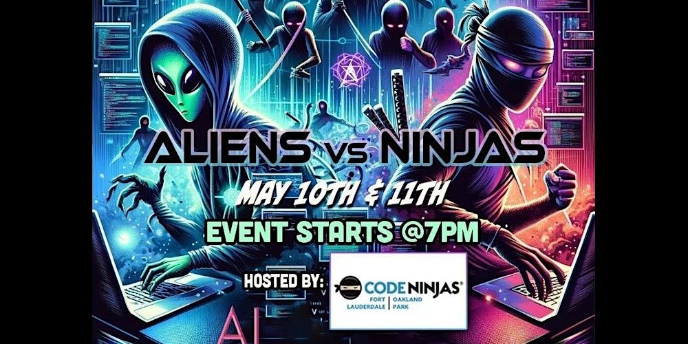 NFL Sisters in Service Aliens vs. Ninjas Hackathon @ Code Ninjas FTL