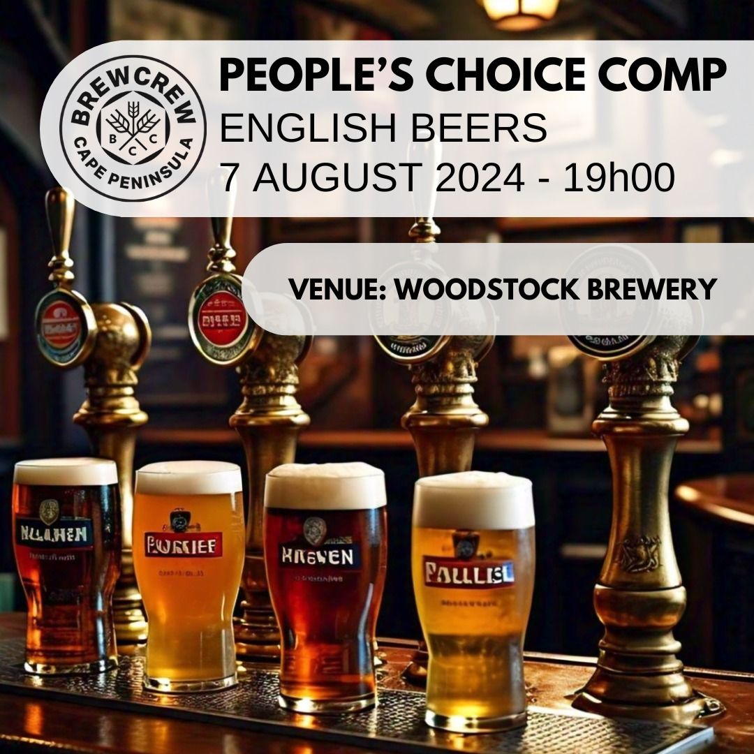 People's Choice Competition - English Beers