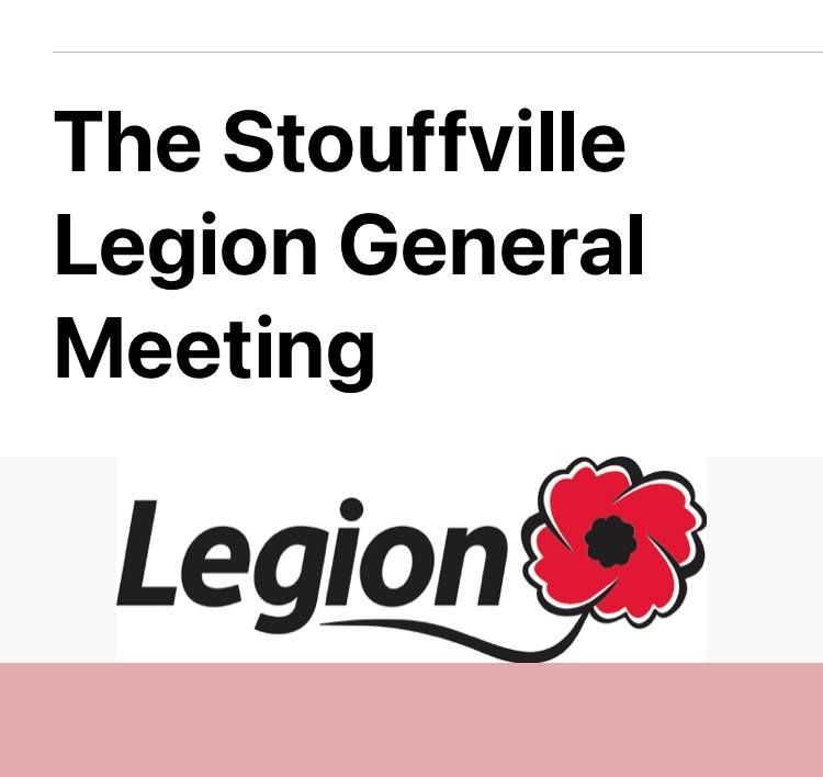 General Meeting - Attention LEGION MEMBERS