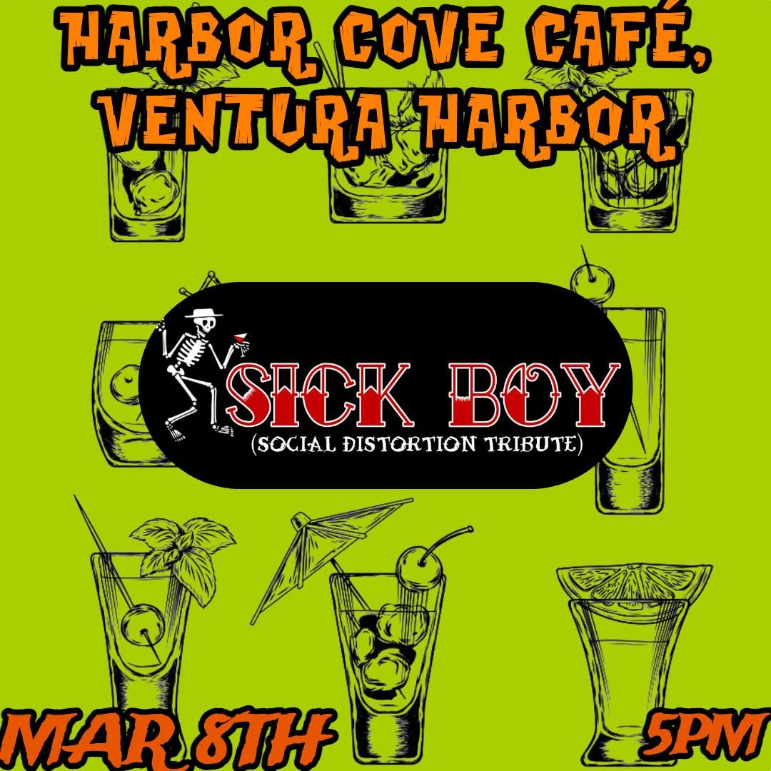 Sick Boy at Harbor Cove Cafe 