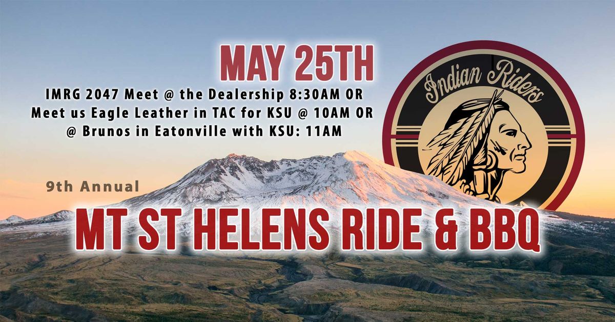 Annual Mt St Helen's ride