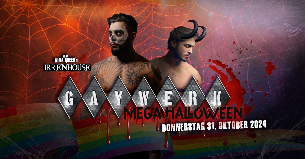 MEGA HALLOWEEN GAYWERK Mannheim f\u00fcr Gays and Friends