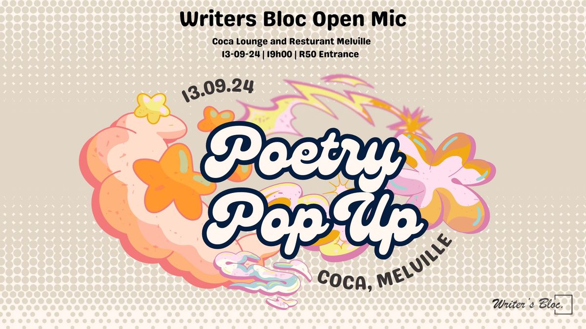 Writers Bloc Open Mic Night