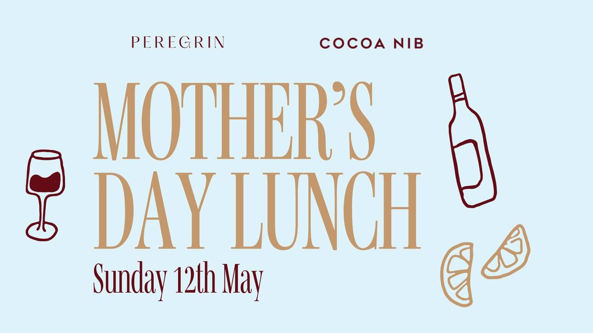 Peregin x COCOA NIB: Mother's Day Lunch ?