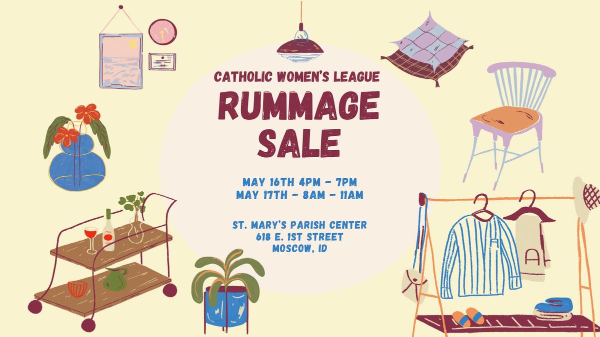 Catholic Women's League Spring Rummage Sale