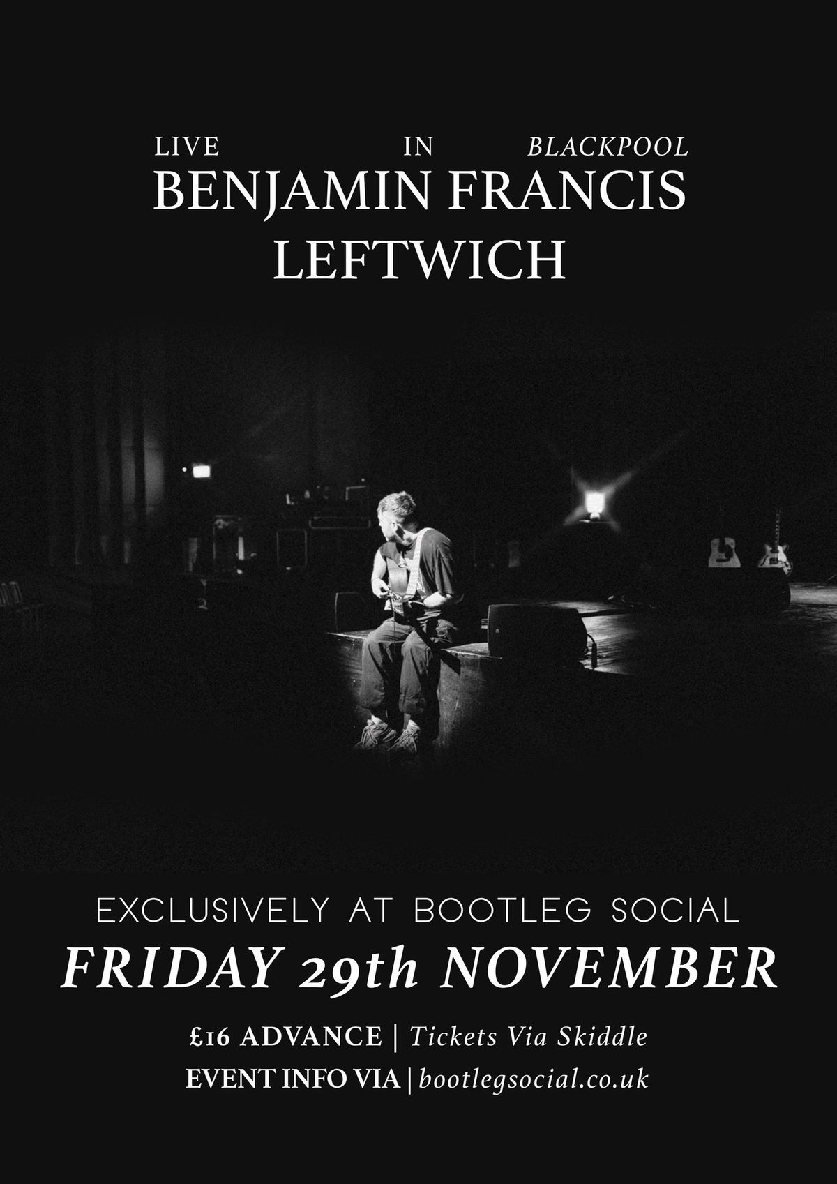 Benjamin Francis Leftwich + Blair Davie at Bootleg Social, Blackpool