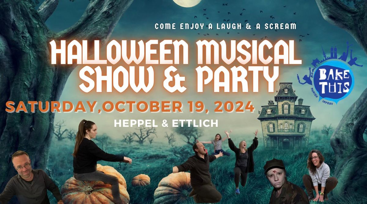 Halloween Improv Musical Comedy Show & PARTY