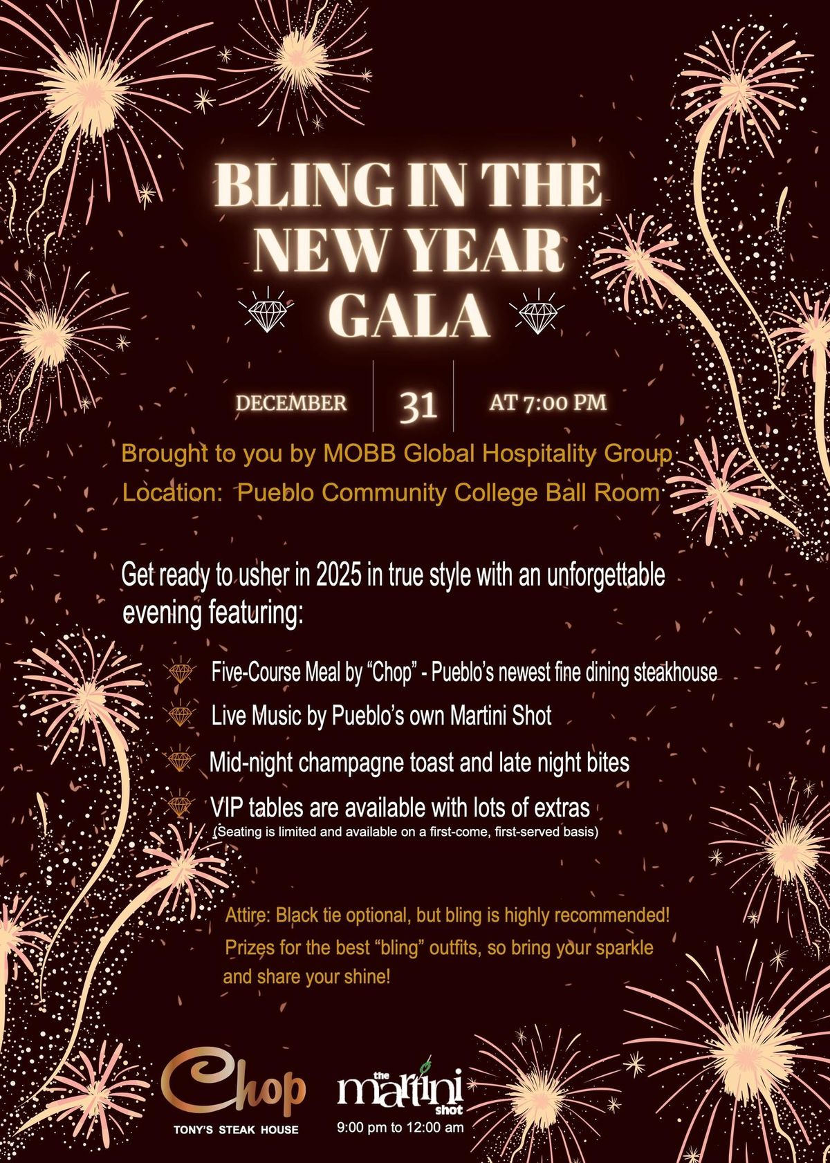 Bling in the New Year Gala