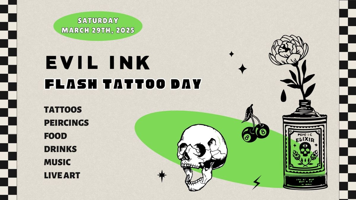 Evil Ink Tattoo Flash Day