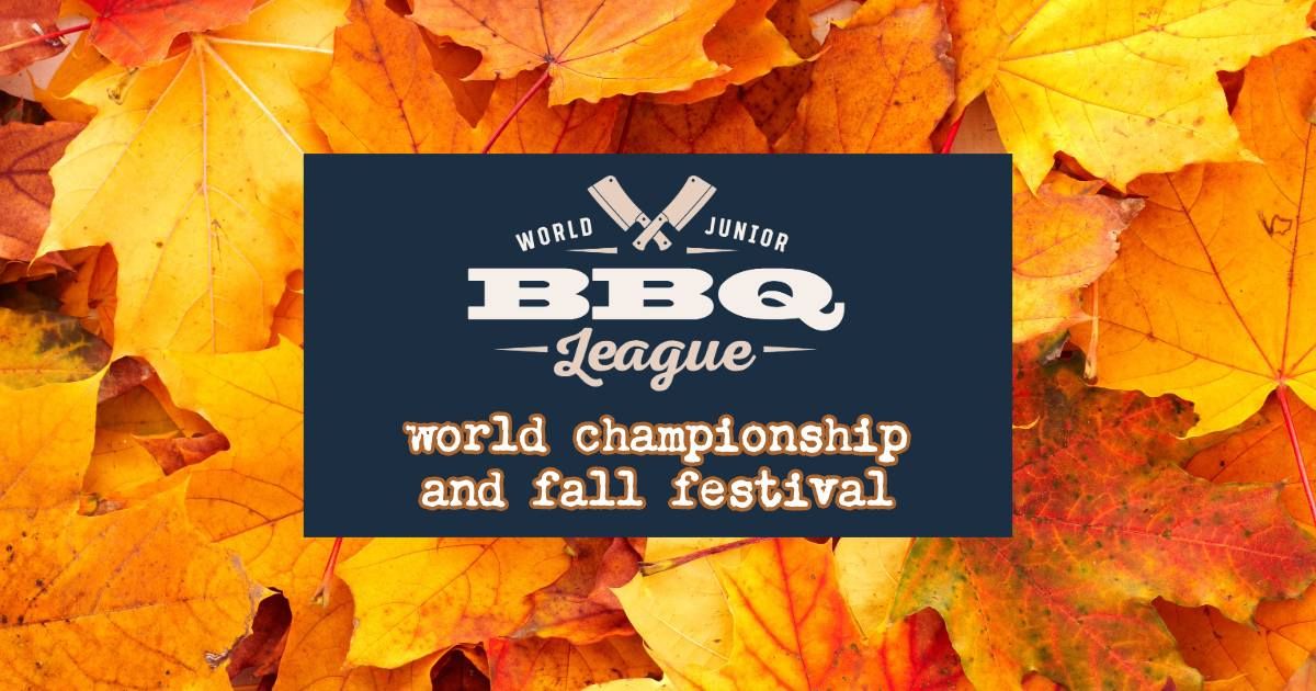 World Junior BBQ League World Championship and Fall Festival