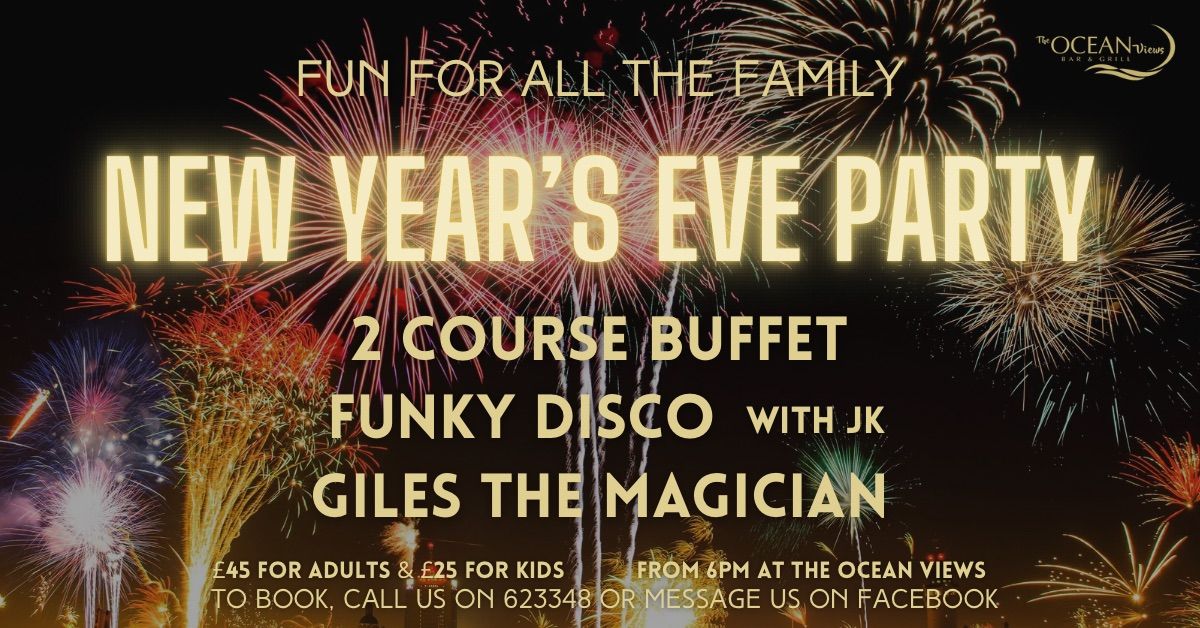 New Year's Eve Party at The Ocean Views