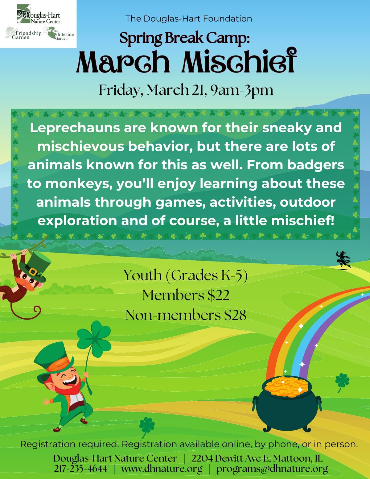 Spring Break Camp: March Mischief