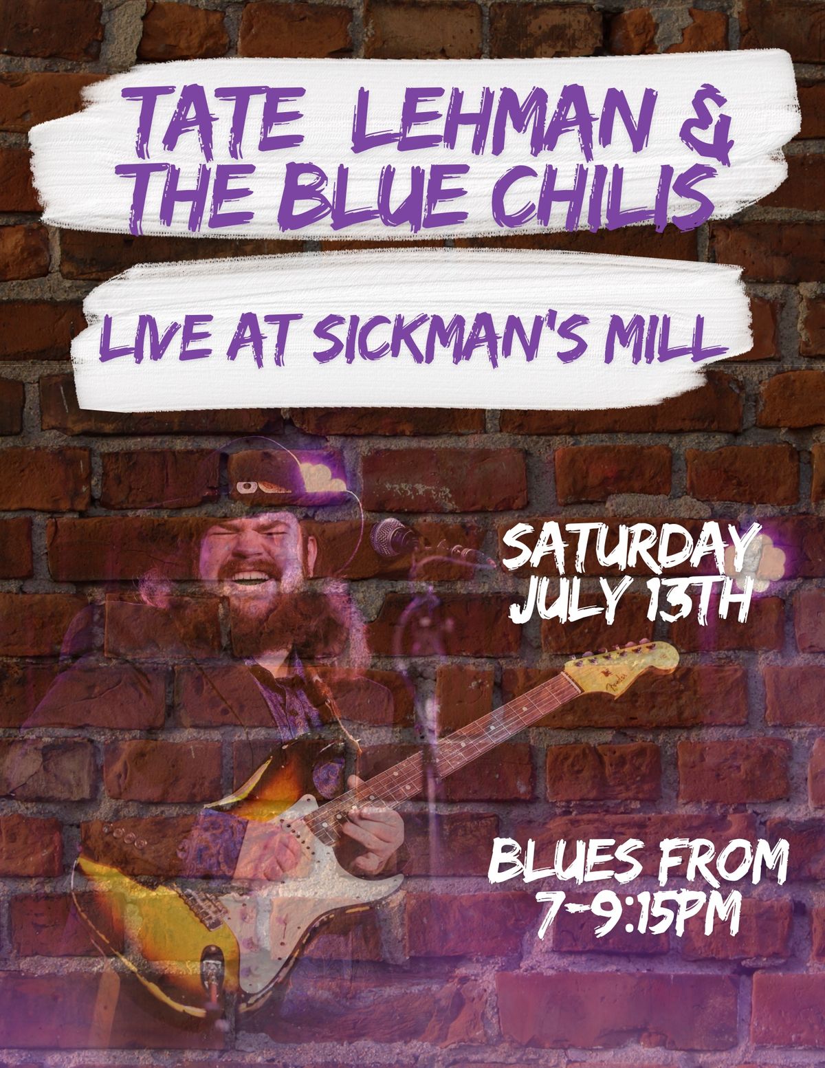 Tate Lehman & the Blue Chilis - LIVE in the Mill Bar
