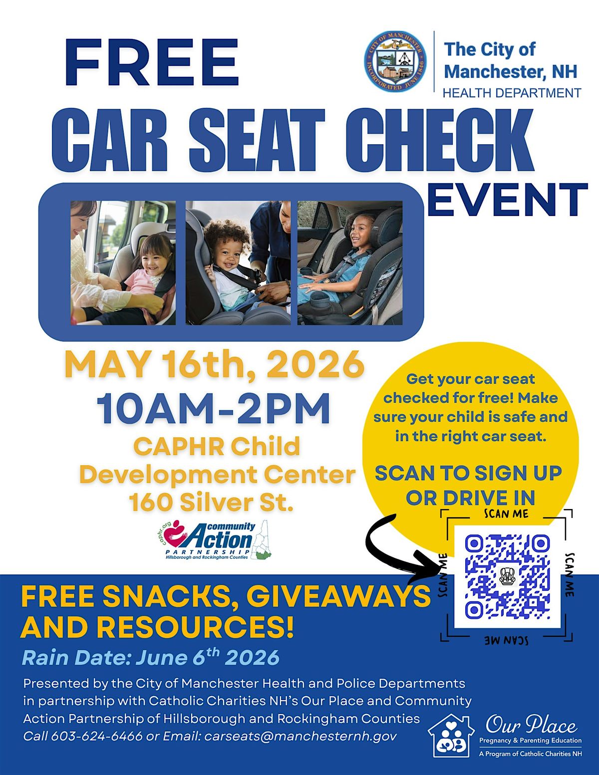 Free Car Seat Check Event