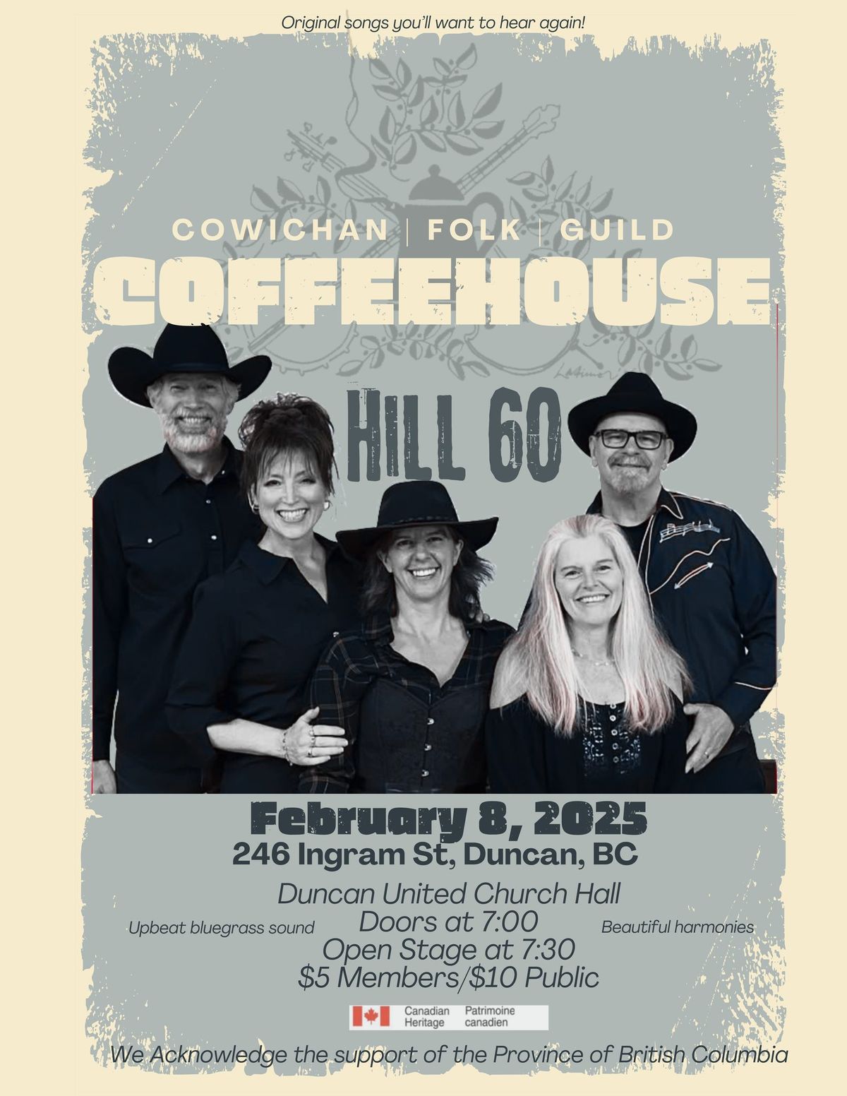 February Coffeehouse -- Hill 60