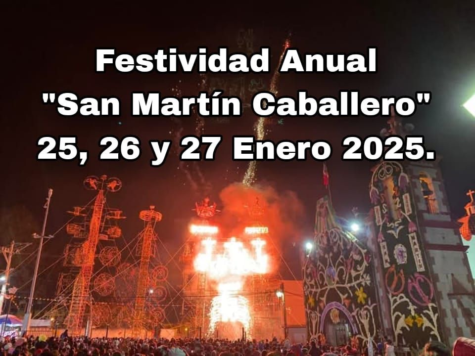 Festividad Anual San Mart\u00edn Caballero 24, 25, 26 y 27 Enero de 2025\u00a1\u00a1\u00a1 \u2764\ufe0f\ud83d\udc34\ud83c\udfa1\ud83c\udf89\ud83e\udd73