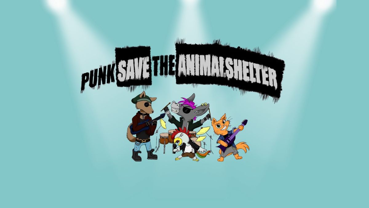 PUNK SAVE THE ANIMALSHELTER