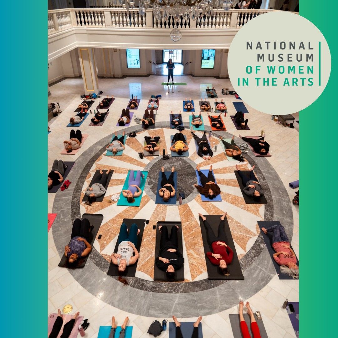 Yoga at the National Museum of Women in the Arts