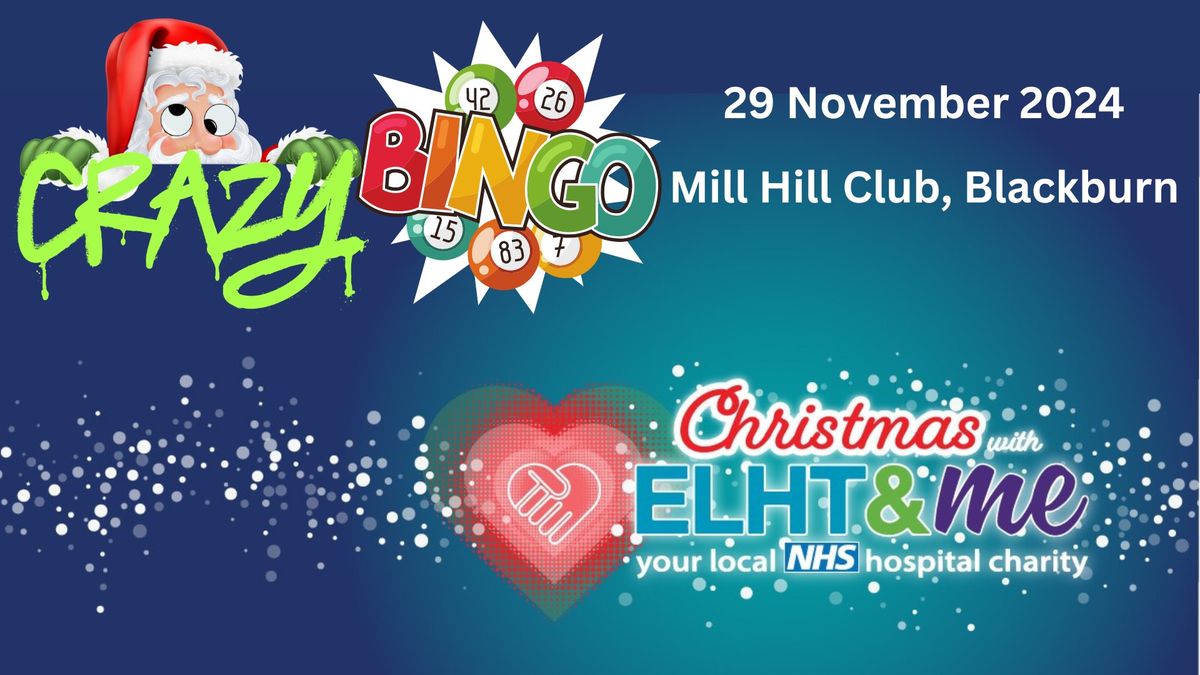 Christmas Crazy Bingo at Mill Hill Club, Blackburn