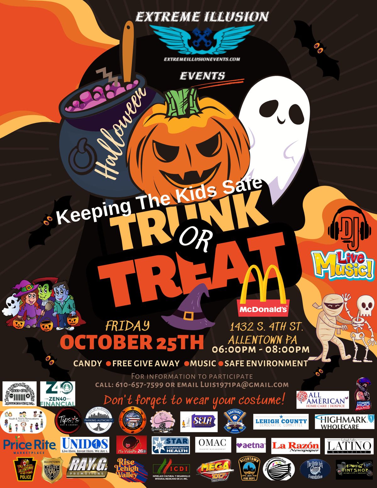 Keeping The Kids Safe Trunk Or Treat 2024