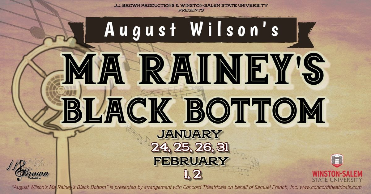 August Wilson's Ma Rainey's Black Bottom