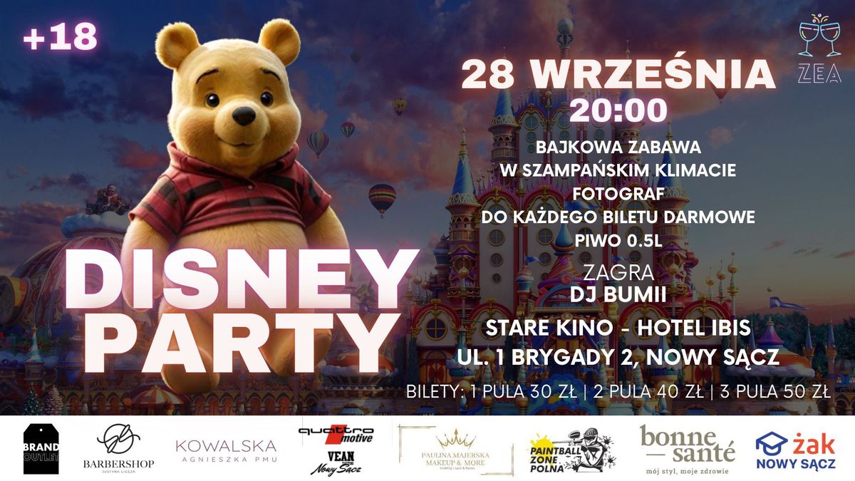 | DISNEY PARTY| ZEA PARTY EVENTS 28.09