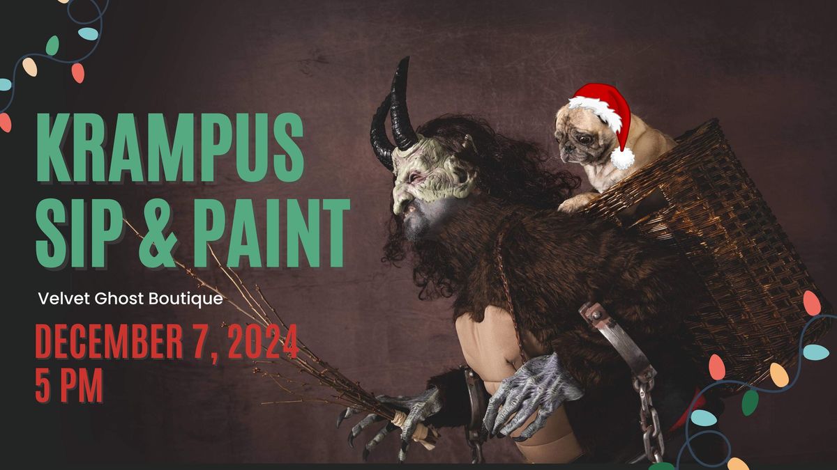 Krampus Sip & Paint