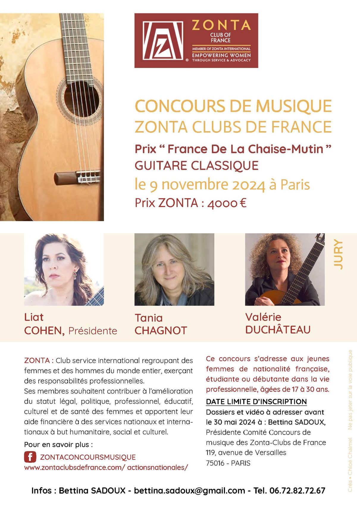 Concours de guitare Classique 