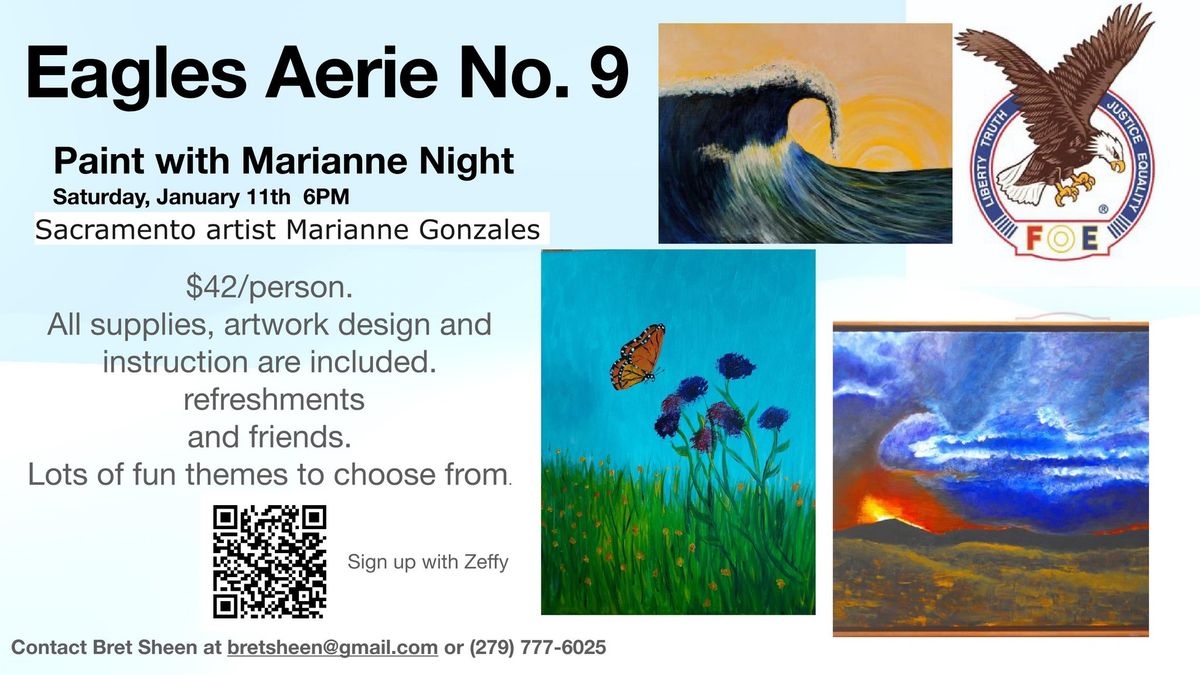 Paint Night At The Eagles Aerie #9