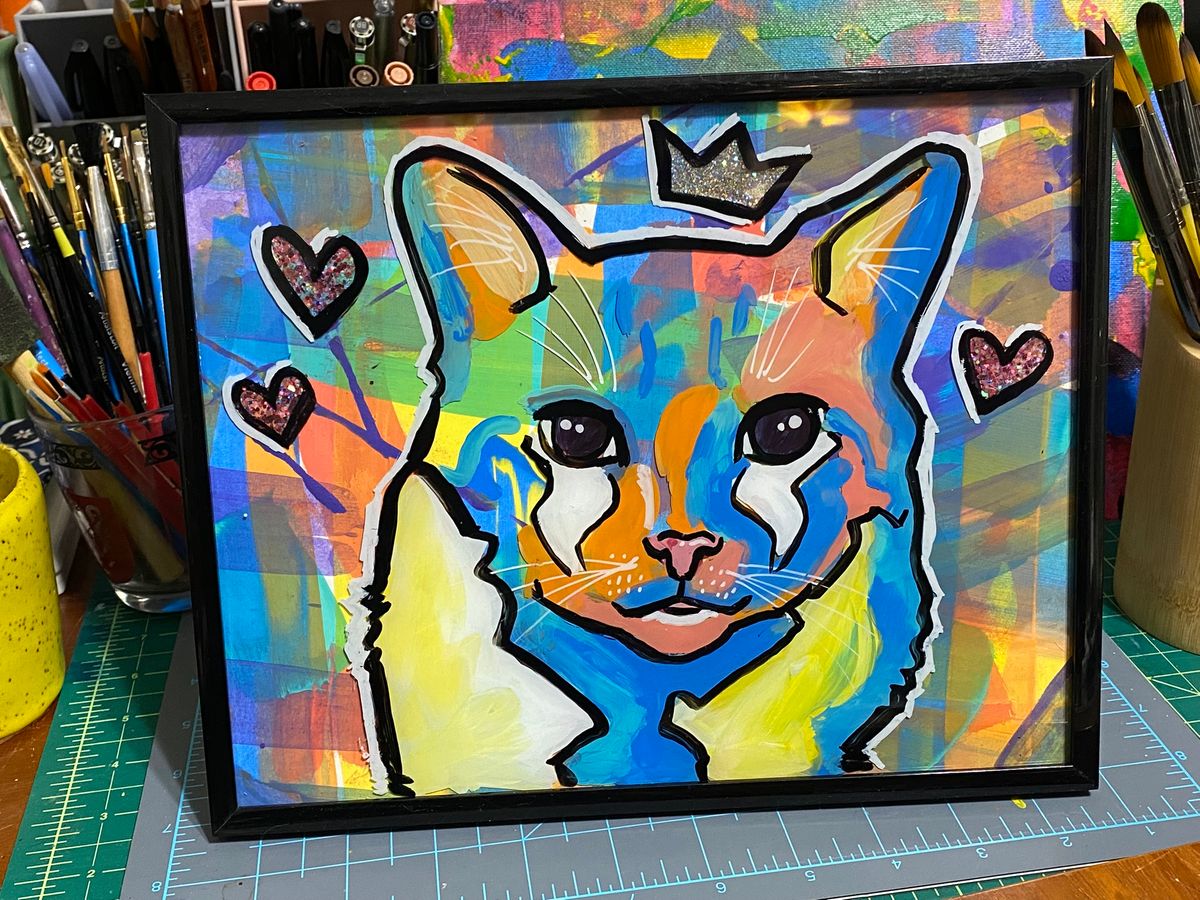 Acrylic Workshop - Pop Art Pet