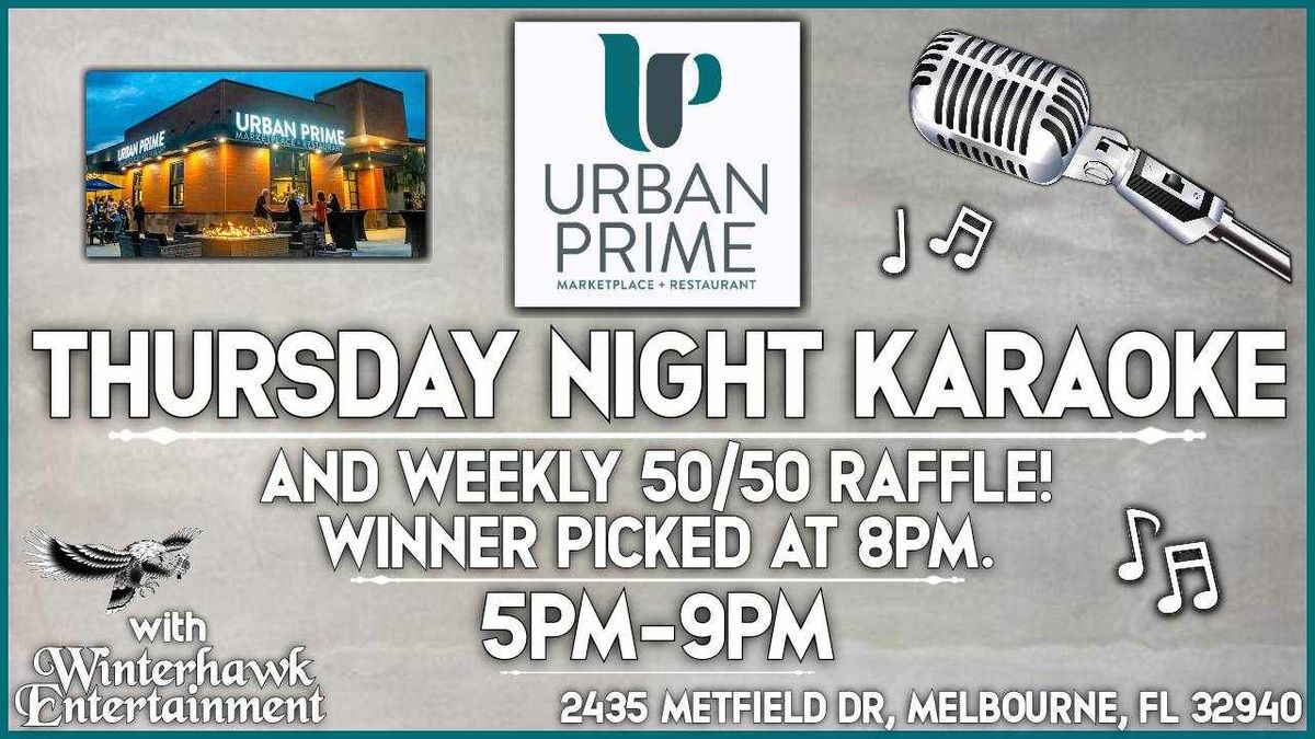 Thursday Night Karaoke at Urban Prime