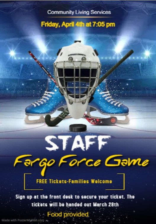 CLS Employee Fargo Force Hockey Game