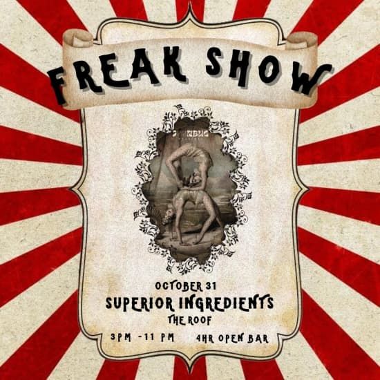 Superior Ingredients Rooftop Halloween Day Party 10\/31