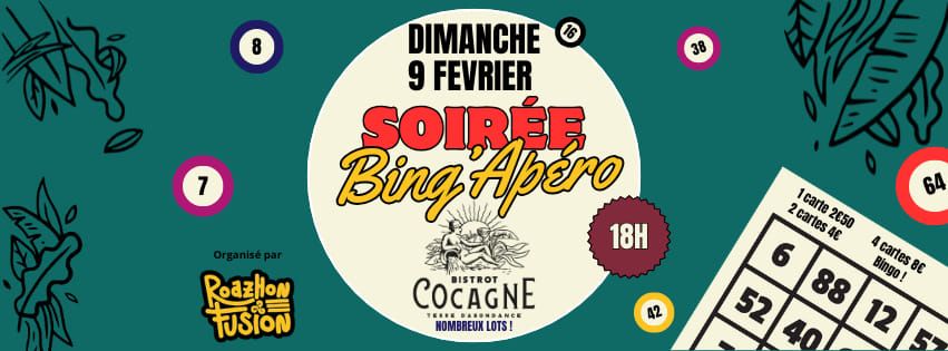 Bing'Ap\u00e9ro - Bistrot Cocagne