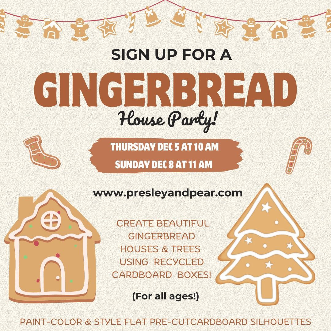 Gingerbread House Party!