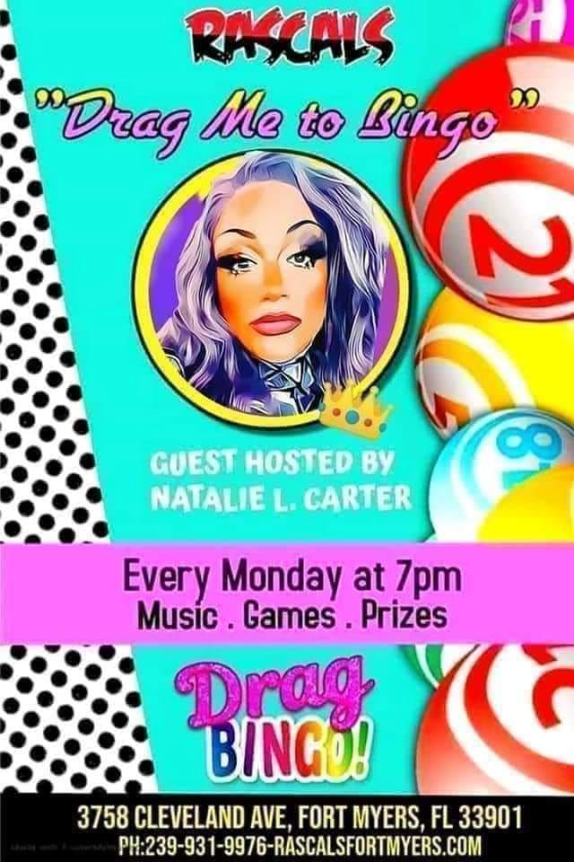 Drag Me To Bingo, Rascals Fort Myers, 7 November 2022
