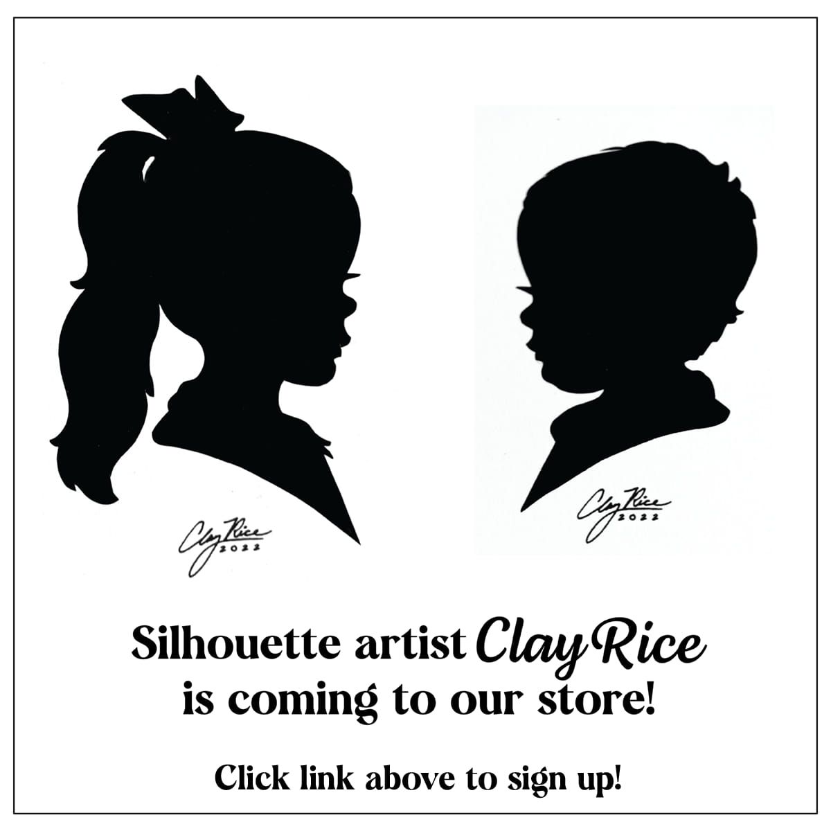 Clay Rice's Silhouette Artistry Afternoon