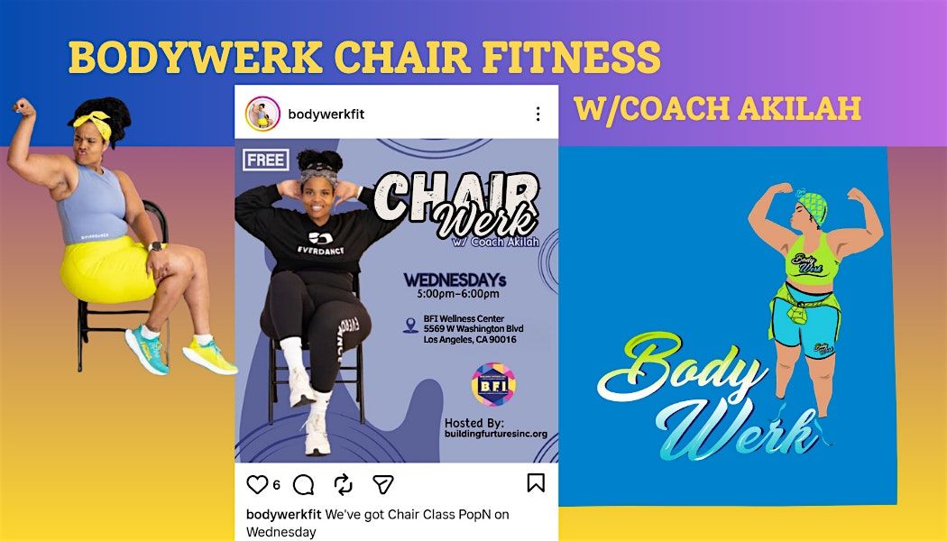 Bodywerk Chair Exercise  Class - All Levels