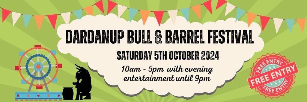 Dardanup Bull & Barrel Festival 2024 OFFICIAL EVENT 