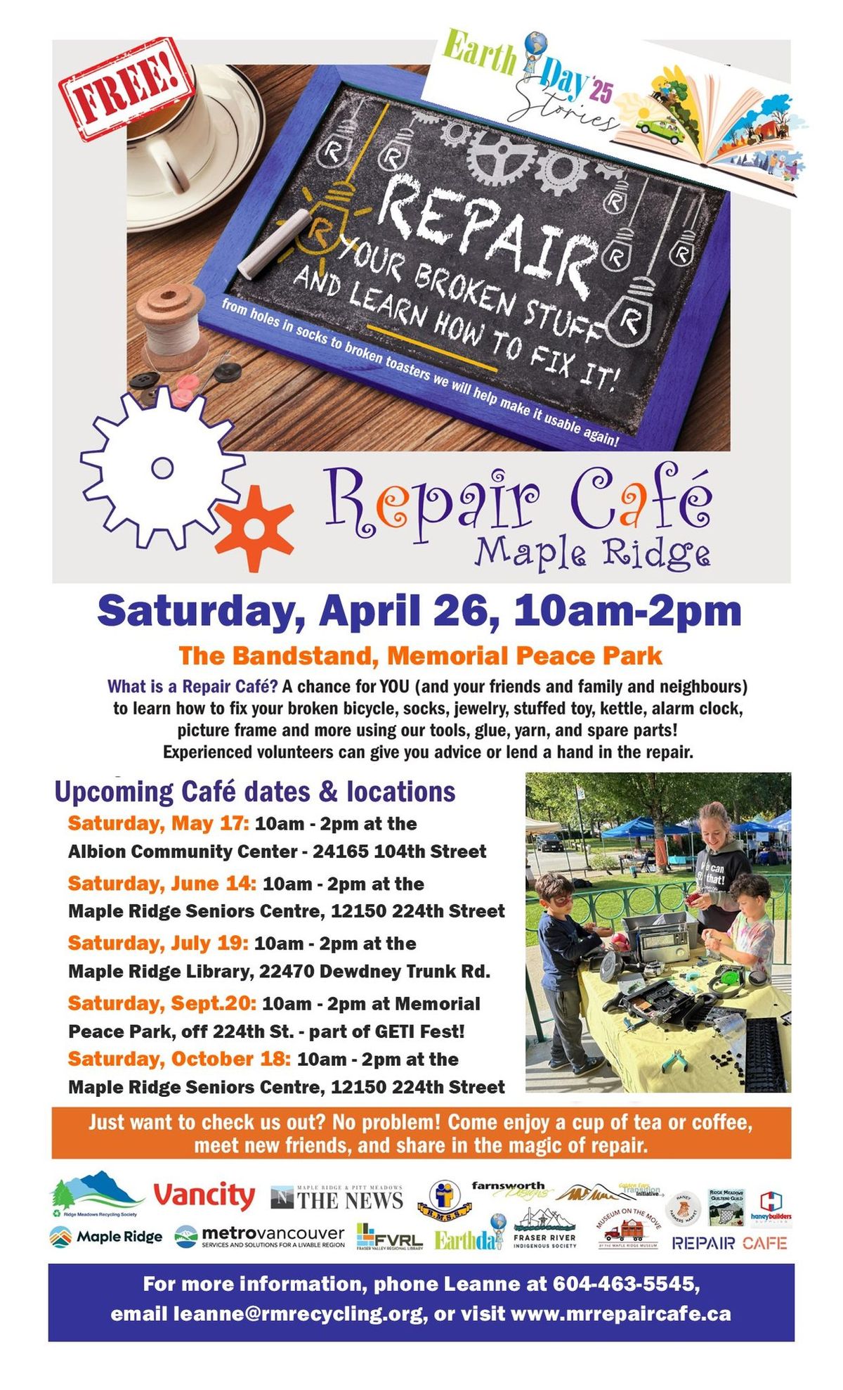 Maple Ridge Repair Cafe