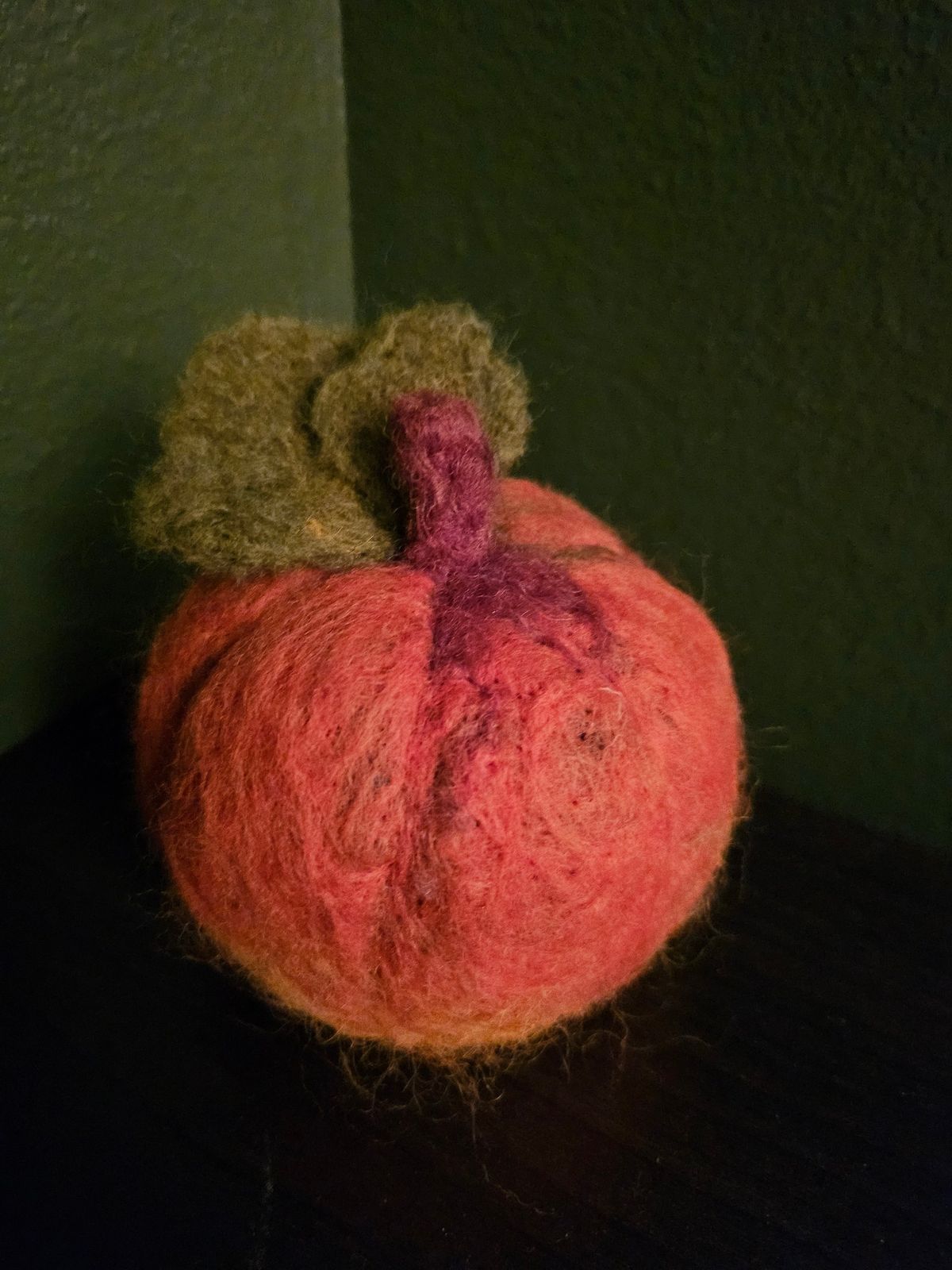 Needle Felted Pumpkin with Amanda Nordick